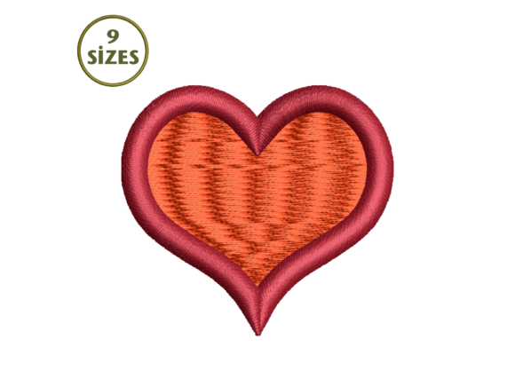 Download Heart Applique Embroidery Design - Embroidery design Collection