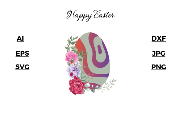 Download Easter Egg - Patterned Eggs with Floral - Premium Bundle