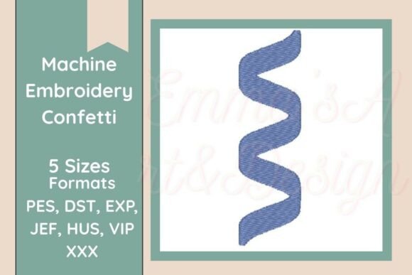 Download Confetti Machine Embroidery Design - Embroidery design Collection
