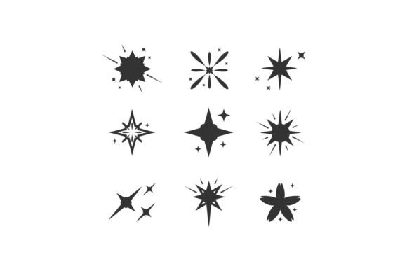Download Star Icon Different Shape Design Vector - Star Collection