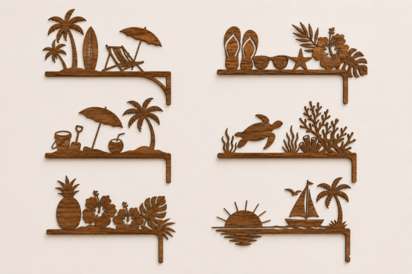 Download Beach Door Corner SVG Laser Cut Bundle - Laser cut bundle Collection