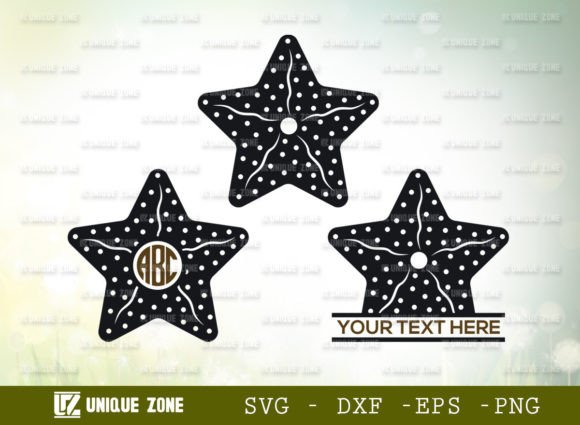 Download Star Fish SVG Monogram, Sea Animals Svg - Star Collection