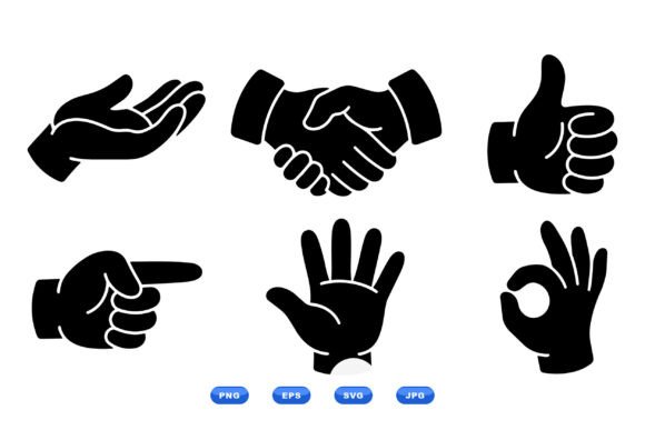 Download Hand Gesture Icon Clipart Set - Gesture Collection