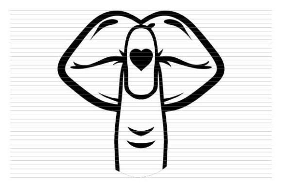 Download Lips Finger Heart Woman Hand Gesture - Gesture Collection